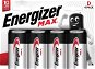 Energizer MAX D 4 pack - Jednorazová batéria