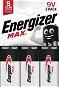 Energizer MAX 9V 3 Stück - Einwegbatterie