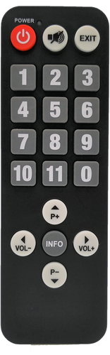 Maxxo Senior Remote Control - Dálkový ovladač na TV - Main image