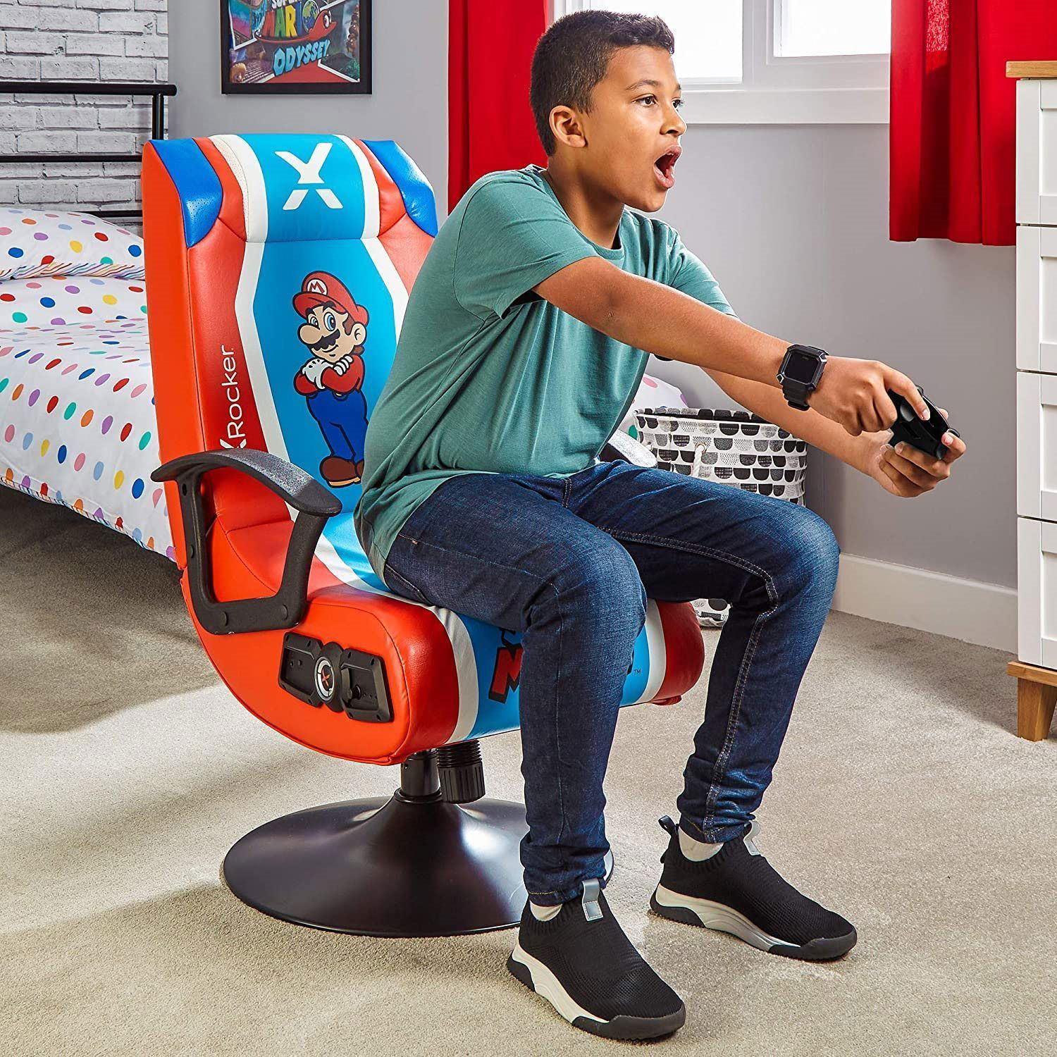 XRocker Nintendo Mario Audio With Stand Gaming Chair alza.sk