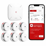 X-Sense FS121 (12+1) Set of 12 XS01-M Wireless Smoke Detectors with SB550 Central Unit - Smoke Detector