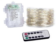 X-SITE LED TXD-004 5 m, AA, cool white with remote. With LED light, white, hot, with control. - Christmas Lights