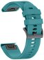 X-Site silikonový pro Garmin QuickFit 22mm, modrozelený - Watch Strap
