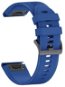 X-Site silikonový pro Garmin QuickFit 26mm, modrý - Watch Strap