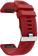 X-Site silikonový pro Garmin QuickFit 20mm, červený - Watch Strap