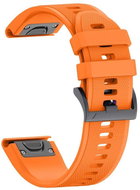 X-Site silikonový pro Garmin QuickFit 20mm, oranžový - Watch Strap