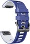 X-SITE silikonový pro Garmin QuickFit 26mm, modrobílý - Watch Strap