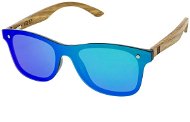 VeyRey Drevené slnečné okuliare Nerd Stove zelené sklá - Slnečné okuliare