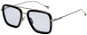VeyRey Slnečné okuliare hranaté Malkolm čierne - Slnečné okuliare