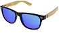 Wooden Polarizing Conifer Blue Glasses - Sunglasses