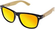 Wooden Polarizing Conifer Red Glasses - Sunglasses