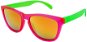 VeyRey Slnečné okuliare Nerd Cool ružovo-zelené - Slnečné okuliare