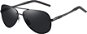 VeyRey Polarizačné okuliare pilotky Laudin čierne sklá - Slnečné okuliare