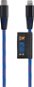 Xtorm Solid Blue USB-C/ Lightning 1m - Datový kabel
