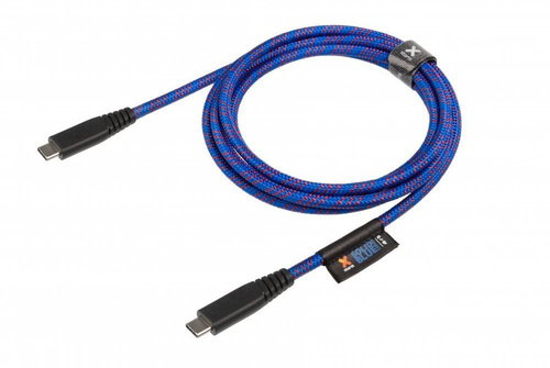Xtrom Solid Blue USB-C PD 2m - Lifetime warranty - Data Cable - Main image