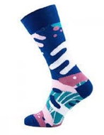 Cheerful colourful patterned Scribble socks - Socks