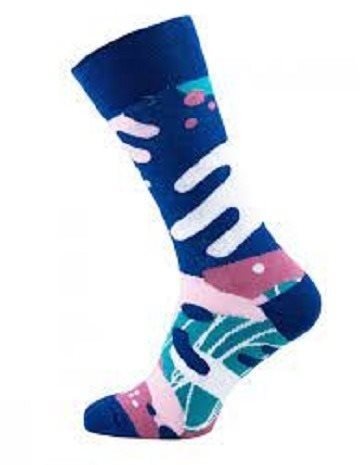 Cheerful colourful patterned Scribble socks - Socks - Main image