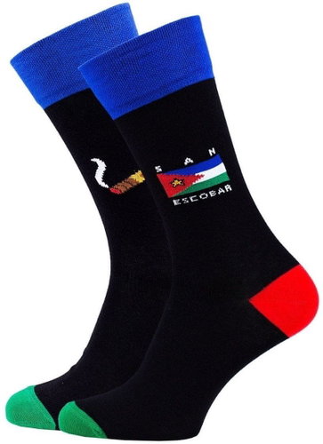 Cheerful patterned socks San Escobar - Socks - Main image