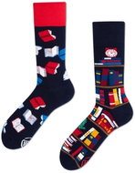 Cheerful patterned socks The Book Story - Socks