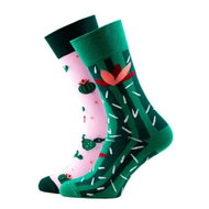 Cheerful patterned socks SuCactus - Socks
