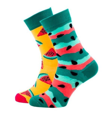 Cheerful patterned socks Watermelon Splash - Socks - Main image