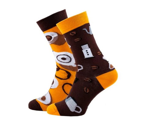 Cheerful patterned socks Coffee Lover - Socks - Main image