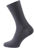 Men's monochrome socks Ruben dark green - Socks