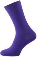 Men's monochrome socks Violet - Socks