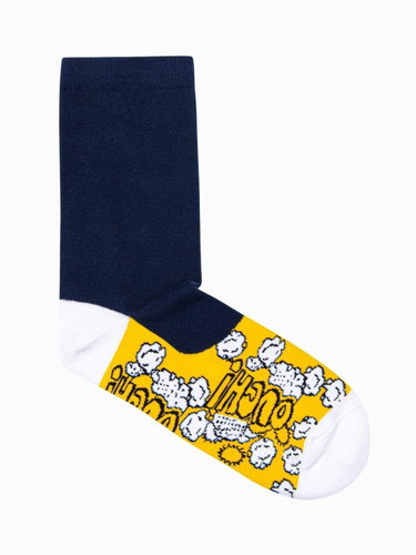 Men's socks Elvir yellow - Socks - Main image