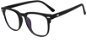 VeyRey Kék fényt blokkoló szemüveg szögletes Yngve fekete - Monitor szemüveg