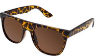 VeyRey Mercury + leopard leather case - Sunglasses