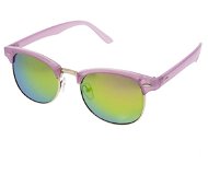 OEM Slnečné okuliare polorámové Grow ružový rám farebné sklá - Slnečné okuliare