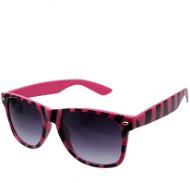 VeyRey Nerd zebra pink - Sunglasses