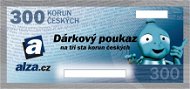 Elektronický dárkový poukaz Alza.cz na nákup zboží v hodnotě 300 Kč - Poukaz