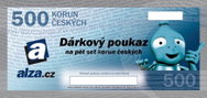 Elektronický dárkový poukaz Alza.cz na nákup parfémů v hodnotě 500 Kč, platnost do 30/4/2016 - Poukaz
