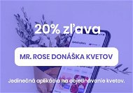 Elektronický poukaz na 20 % zľavu na nákup na www.mrrose.sk - Elektronická licencia
