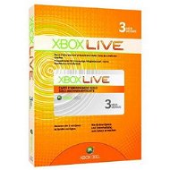 Microsoft Xbox 360 Live 3 Month Gold Membership Card - Redeem Code