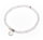 Crystal "Click and Feed" Bracelet, Silver