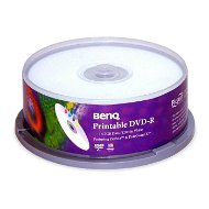 DVD-R médium BenQ Printable 4.7GB 16x 25ks cakebox - -