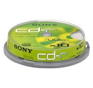 Sony CD-R 48x, 10ks cakebox - Média