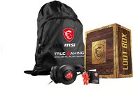 MSI Loot box pack - backpack, headphones, keychain - Gift Set