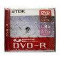 TDK DVD-R 4.7GB 1pc in box - Media