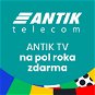 Predplatné ANTIK TV na pol roka po registrácií