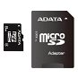 ADATA 8GB Micro SDHC Class 4 + SD-Adapter - Speicherkarte