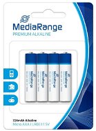 MediaRange Premium AAA 4db - Eldobható elem