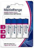 MediaRange Super heavy duty AA 4pcs - Disposable Battery