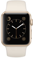 DEMO Apple Watch Sport 38mm Gold aluminum with an antique white strap - Smart Watch