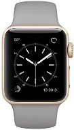 Apple Watch Series 1 38mm Gold aluminum with cement gray sports strap DEMO - Smart Watch