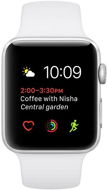 Apple Watch Series 1 42mm Stříbrný hliník s bílým sportovním řemínkem DEMO - Smartwatch