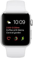 Apple Watch Series 2 38mm Silver aluminum with white DEMO sports strap - Smart Watch
